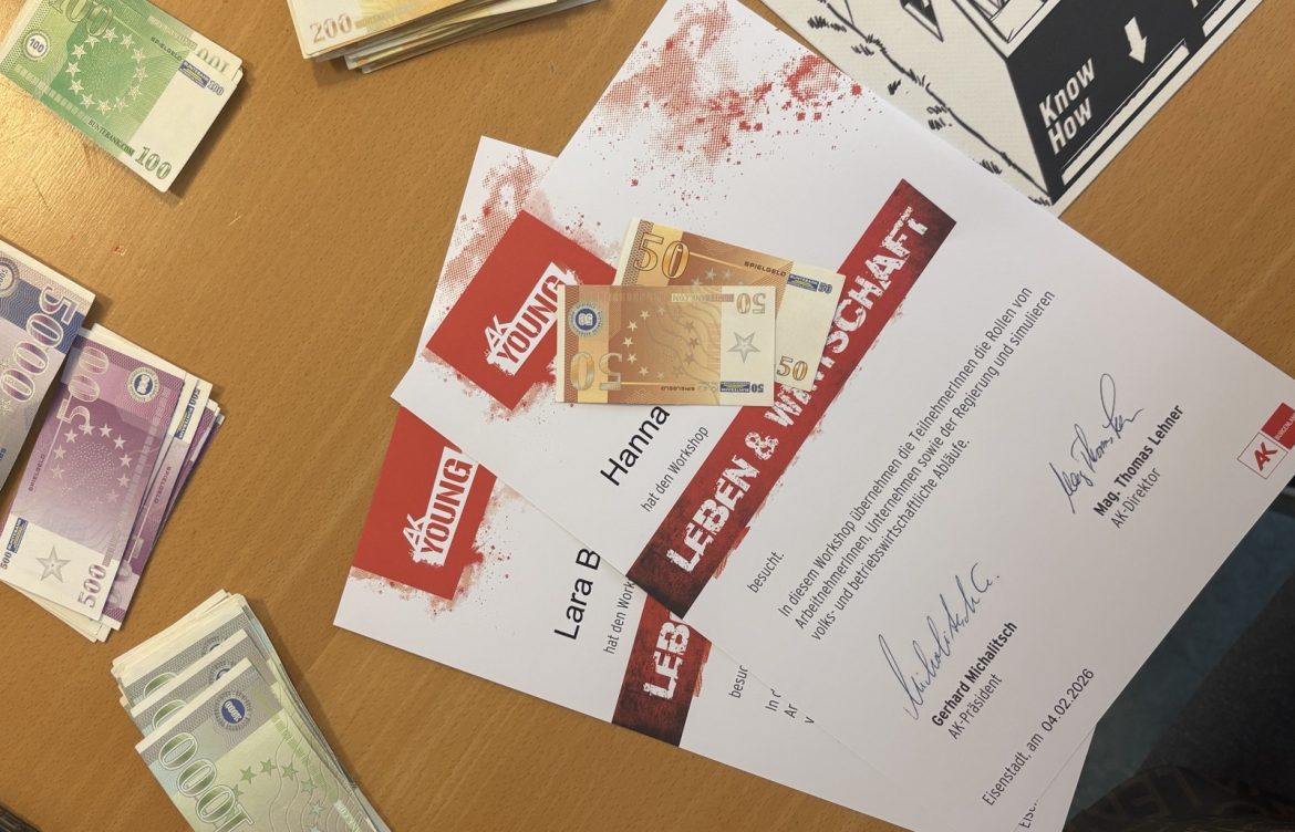 Leben & Wirtschaft AK – 3BK war mit dabei